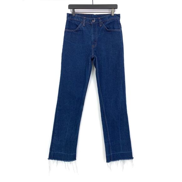 VTG LEVI’S 519 Straight Leg 80's Jeans Blue Denim 31x33